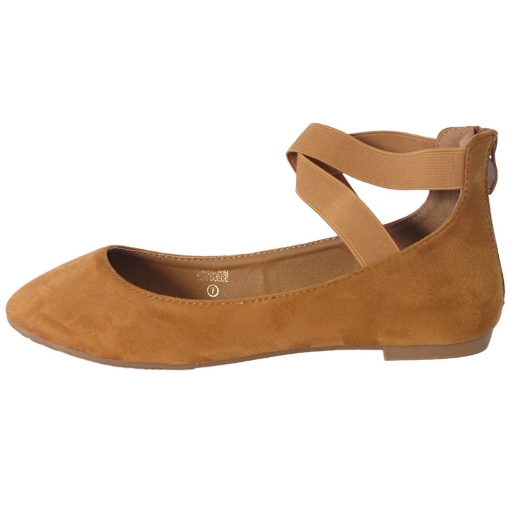 Women's Suede Ballerina Flats